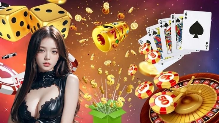 Trận đấu bóng đá V.League Việt Nam trên sân vận động